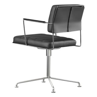 One Collection Time Chair Frame in Chrome and Upholstery from Henrik Tengler For Sale