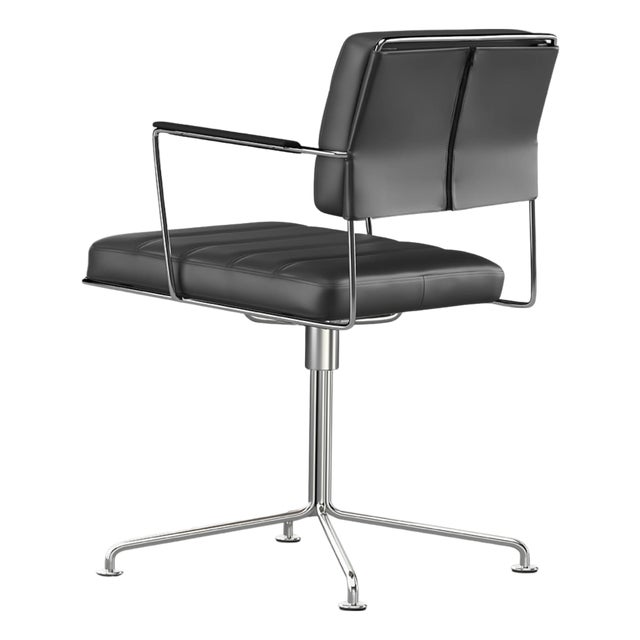 One Collection Time Chair Frame in Chrome and Upholstery from Henrik Tengler For Sale