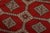 Bokhara Jaldar Rug 8’2” X 10’6” Red Wool Tribal Hand-Knotted Oriental Carpet For Sale - Image 4 of 14