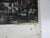 Small mid 20th century gouache on wood panel black and white abstract Italian landscape. by Samuel M. Adler (1898-1979)...