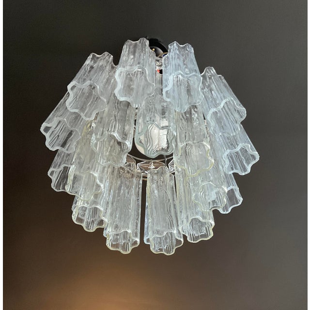 Vintage Mid-Century Kinkeldey Crystal & Chrome Chandelier - West Germany, 1960s For Sale - Image 10 of 16