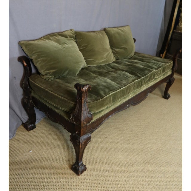 Rococo 19th Century Sofa Bed For Sale - Image 3 of 14