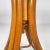 Brown Italian Art Nouveau Round Dining Table in Wood, 1930s For Sale - Image 8 of 13