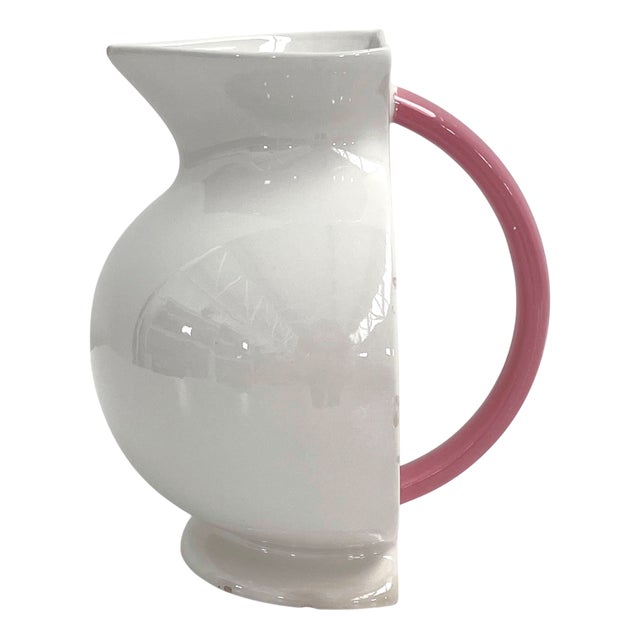 Pink Hollywood Series Water Jug by Marco Zanini for Bitossi, 1980s For Sale