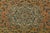 Najafabad Rug 8’10” X 11’4” Orange Wool Vintage Distressed Hand-Knotted Carpet For Sale In Philadelphia - Image 6 of 15