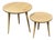 Space Copenhagen for Mater Two Piece Side Tables, Set of Two For Sale