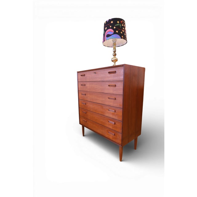 Chest of Drawers in Teak by Gunni Omann for Omann Jun, Denmark, 1960s For Sale - Image 9 of 10