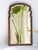 Large Antique Wooden Scalloped Mirror in Oak with Beveled Glass For Sale - Image 4 of 9