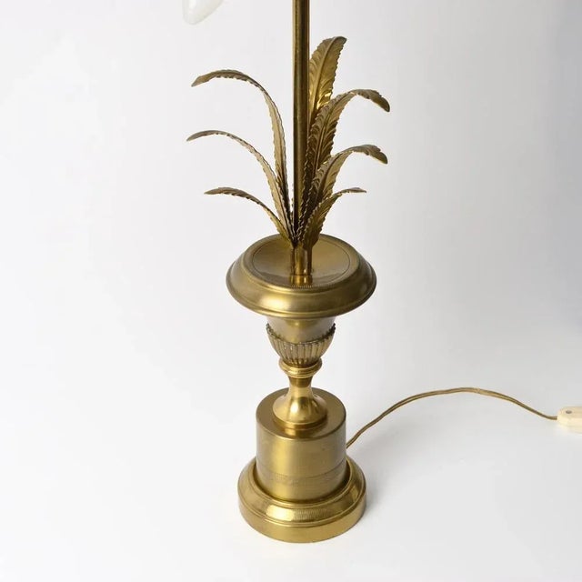 1970s Hollywood Regency Brass Table Lamp, 1960s For Sale - Image 5 of 13