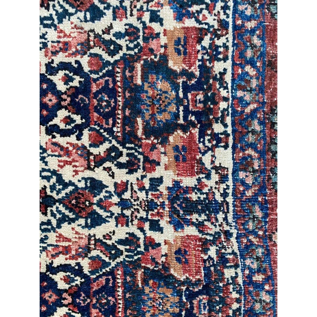 Vintage Floral Fine Abadeh Rug, 1920s For Sale - Image 13 of 18