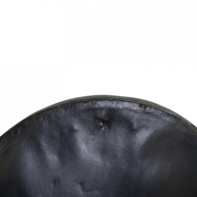 Vintage Swan Chair in Black Leather by Arne Jacobsen, 1964 For Sale - Image 11 of 18