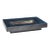 Alain Delon for Maison Jansen Mid Century Brass, Chrome and Lacquered Coffee Table For Sale