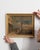 Textile Early 20th Century Italy Amber Canvas Painting For Sale - Image 7 of 15