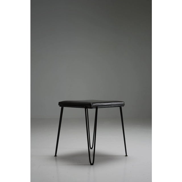 Minimalist Spurs Stool, 1950s For Sale - Image 9 of 9