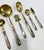 Metal Antique French Repoussé Sterling Silver and Gold Vermeil Hors d'Oeuvres Set - 8 Pieces For Sale - Image 7 of 9
