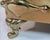 Vintage Large Brass Hinged Violin Storage Box For Sale - Image 9 of 12