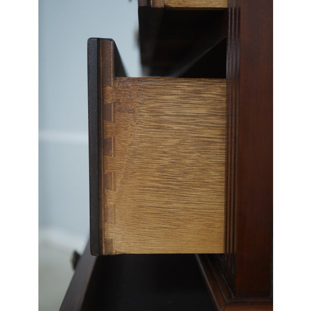 1980s Lexington Palmer Home Cherry Tall Chest For Sale - Image 5 of 16