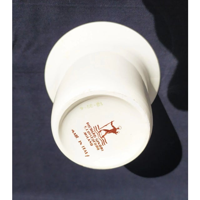 1930s Small Vintage Vase by Gio Ponti for Richard Ginori, 1930s For Sale - Image 5 of 7