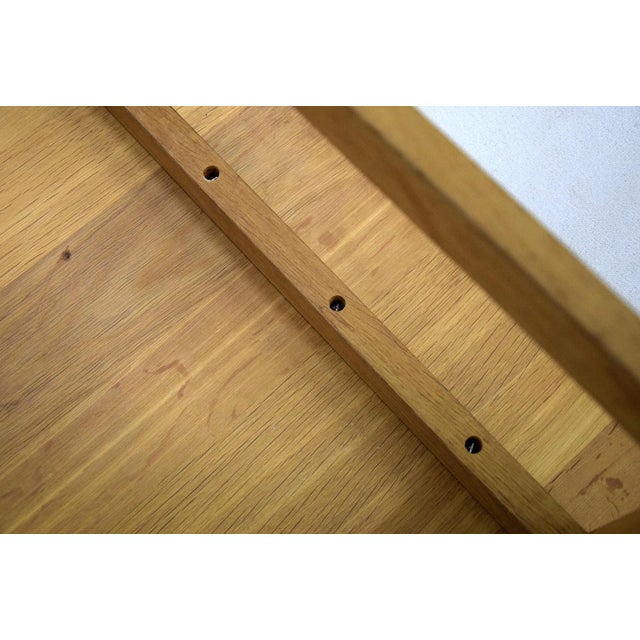 Vintage Oak Club Table by Hans J. Wegner for Andreas Tuck For Sale - Image 6 of 9