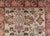 Ivory Vintage Oushak Rug From Turkey With All-Over Floral Design in Ivory, Brown & Red For Sale - Image 8 of 13