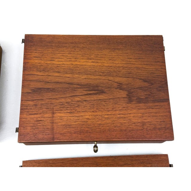 Vintage Teak Wall Shelf by Kajsa & Nils Nisse Strinning for String, 1960s, Set of 2 For Sale - Image 14 of 16