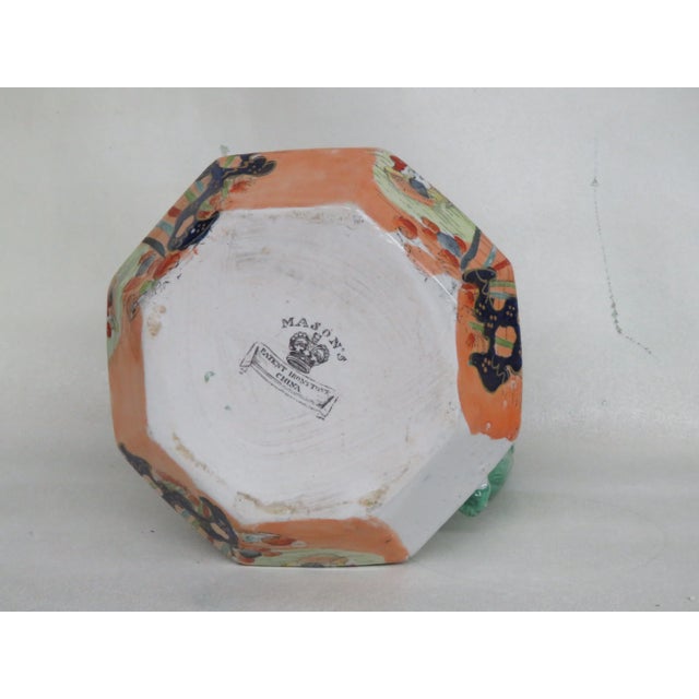 Mason's Ironstone Masons Ironstone Large Jug or Pitcher Duck Patten 19th Century For Sale - Image 4 of 12