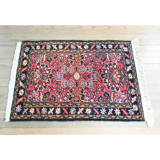 Early 20th Century Persian Lilihan Rug For Sale - Image 15 of 15