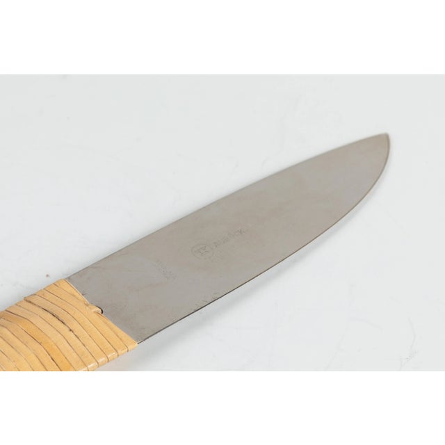 Carl Auböck Walnut Board and Cheese Knife For Sale - Image 11 of 12