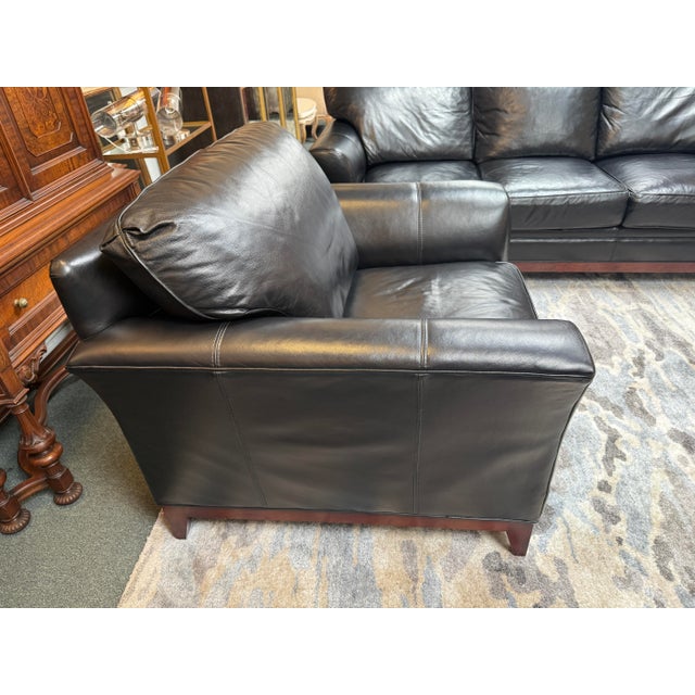 Wood Stickley Keeler Lounge Chair For Sale - Image 7 of 12