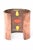 Metal Hallmarked Copper Wide Cuff Bracelet With Red, Yellow Amber Glass Stones 90's For Sale - Image 7 of 10