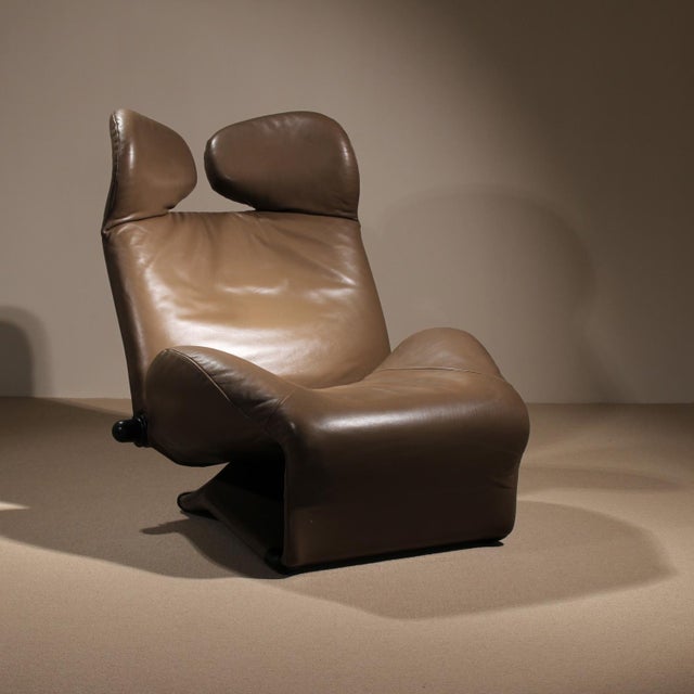 Wink Lounge Chair by Toshiyuki Kita for Cassina, Italy, 1980s For Sale - Image 15 of 17