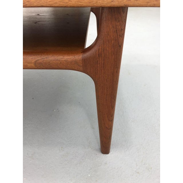 Danish Coffee Table by by Niels Bach for Niels Bach Møbelfabrik, 1970s For Sale - Image 12 of 14