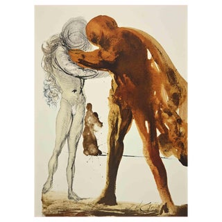 Salvador Dalí, Filius Prodigus, Lithograph, 1964 For Sale