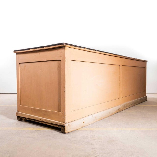 Large Vintage French Bank of Drawers, 1930s For Sale - Image 10 of 13