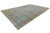 Traditional Antique Mahal Wool Rug in Muted Muted Sky Blue and Terracotta For Sale - Image 3 of 11