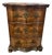 German Walnut Three Drawer Commode, 18th Century For Sale
