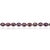 Art Deco Oval Cabochon 35.44 Ct Ruby Unisex Bracelet in Sterling Silver For Sale - Image 3 of 10