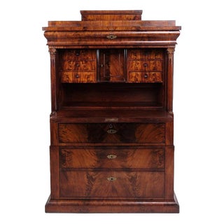 Secretaire in Mahogany For Sale