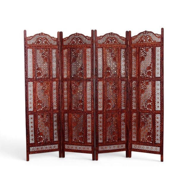 Vintage Double-Sided Room Divider in Teak, 2000s For Sale - Image 16 of 16