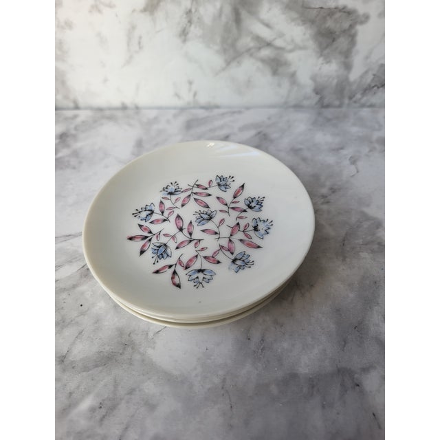 1920s Vintage Japanese Butter Pat Plates - Set of 4 For Sale - Image 5 of 8