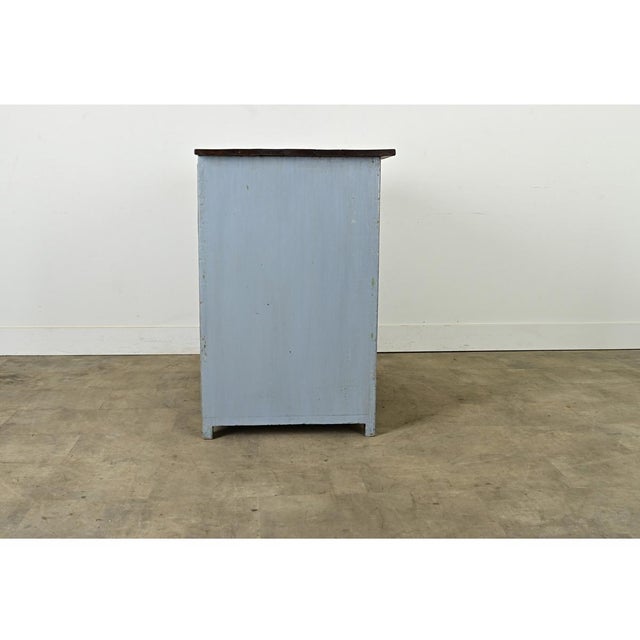 English 19th Century Painted Work Table With Drawers For Sale - Image 11 of 12