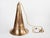 Mid-Century Modern 1930s Mid-Century Modern Elegant Brass Phonograph Horn Pendant Light – Restored For Sale - Image 3 of 7