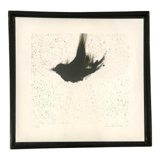 Ross Bleckner "Single Bird (State)" Signed Artist's Proof Lithograph, 1999 For Sale