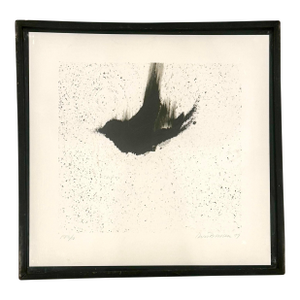 Ross Bleckner "Single Bird (State)" Signed Artist's Proof Lithograph, 1999