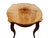 Wood Louis XV Style Marquetry Coffee Table, 1920s For Sale - Image 7 of 7