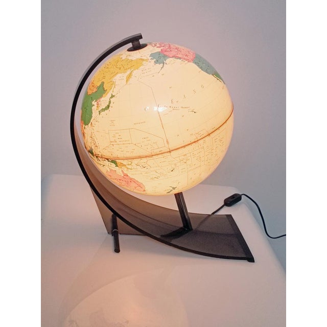 Illuminated Terrestrial Globe from Nova Rico, Florence, Italy, 1969 For Sale - Image 13 of 16
