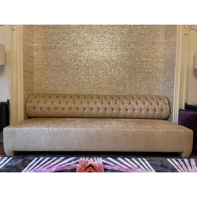 Custom Adriano Sofa by Promemoria For Sale - Image 4 of 5