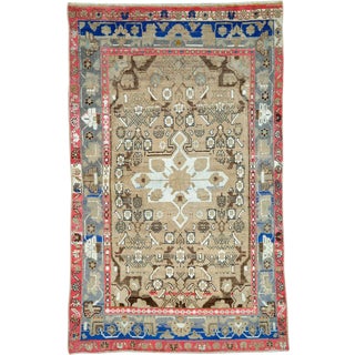 Vintage Persian Malayer Rug – Size: 3' 6" X 5' 7" For Sale