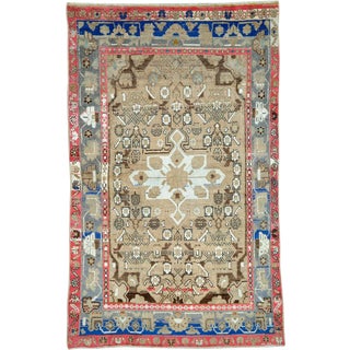 Vintage Persian Malayer Rug – Size: 3' 6" X 5' 7" For Sale