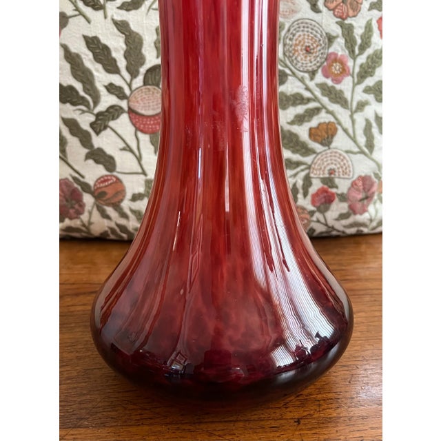 Set of 3, 20th Century Studio Art Glass Vases For Sale - Image 11 of 11